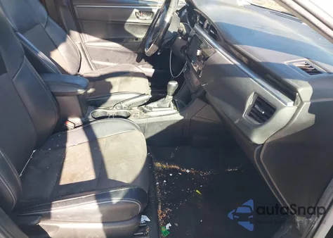 2016 Toyota Corolla S Plus z USA, uszkodzony, nr VIN 2T1BURHE0GC585132